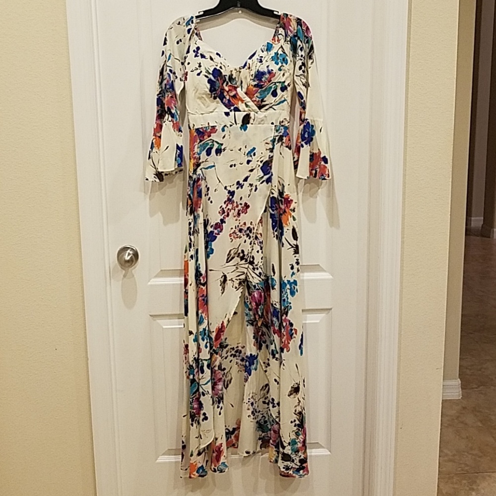 Floral maxi dress